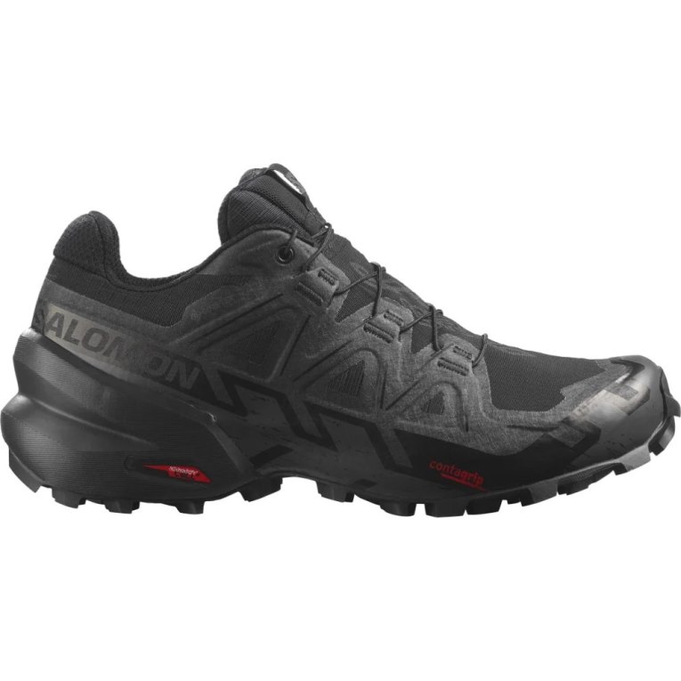 Tenis Para Trail Running Salomon Speedcross 6 GTX Mujer Negros | MX SDWQ361